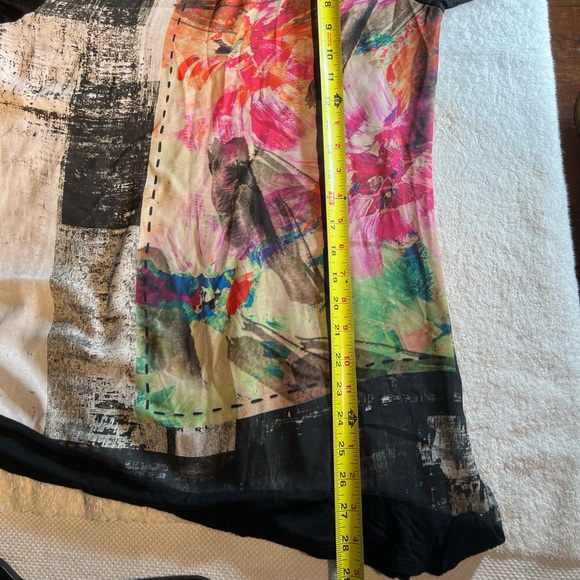 Edista Women's Graphic 3/4 Sleeve Relaxed Fit Top Size M - Picture 4 of 7